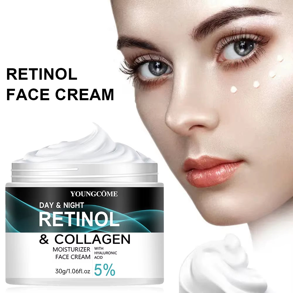 Retinol Cream Promotes Skin Elasticity and Luster Nourishing Nourishing and Locking Moisture to Improve Skin Texture