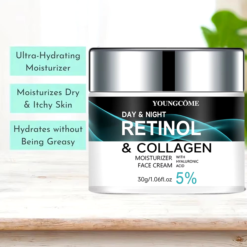 Retinol Cream Promotes Skin Elasticity and Luster Nourishing Nourishing and Locking Moisture to Improve Skin Texture