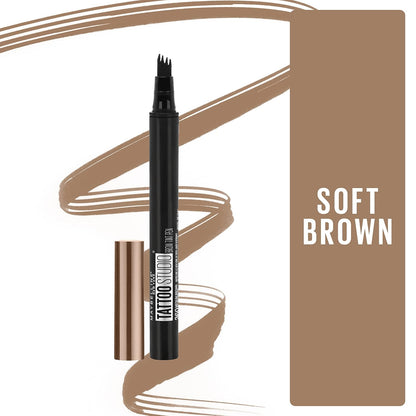 New York Tattoostudio Brow Tint Pen Makeup, Soft Brown, 0.037 Fl. Oz.